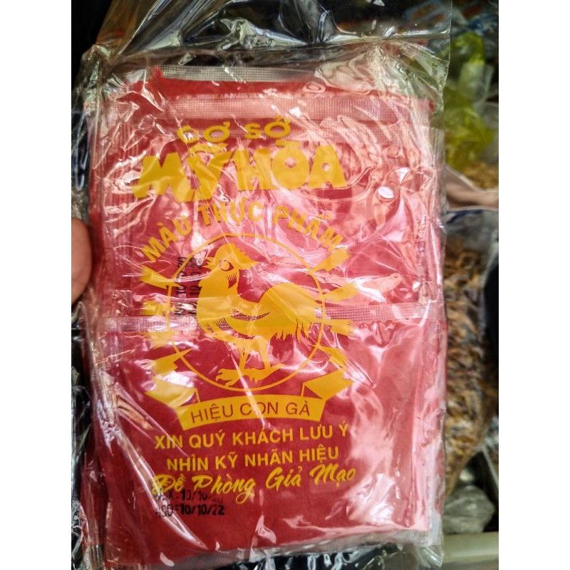500g Bột màu gạch tôm màu thực phẩm Mỹ Hòa