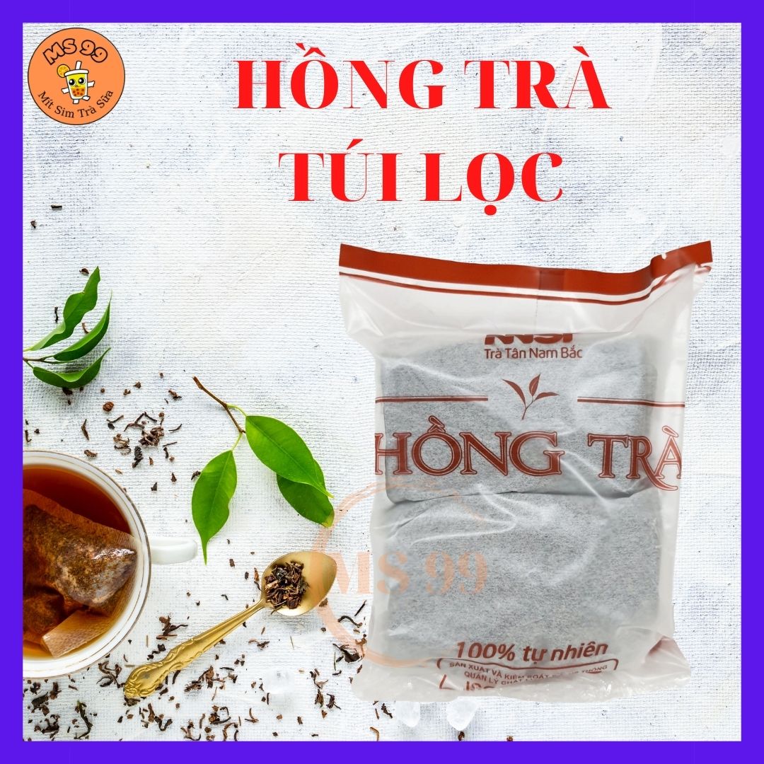 (MS 99) Trà túi lọc / Hồng trà tân nam bắc/ hồng trà pha trà sữa túi 300g