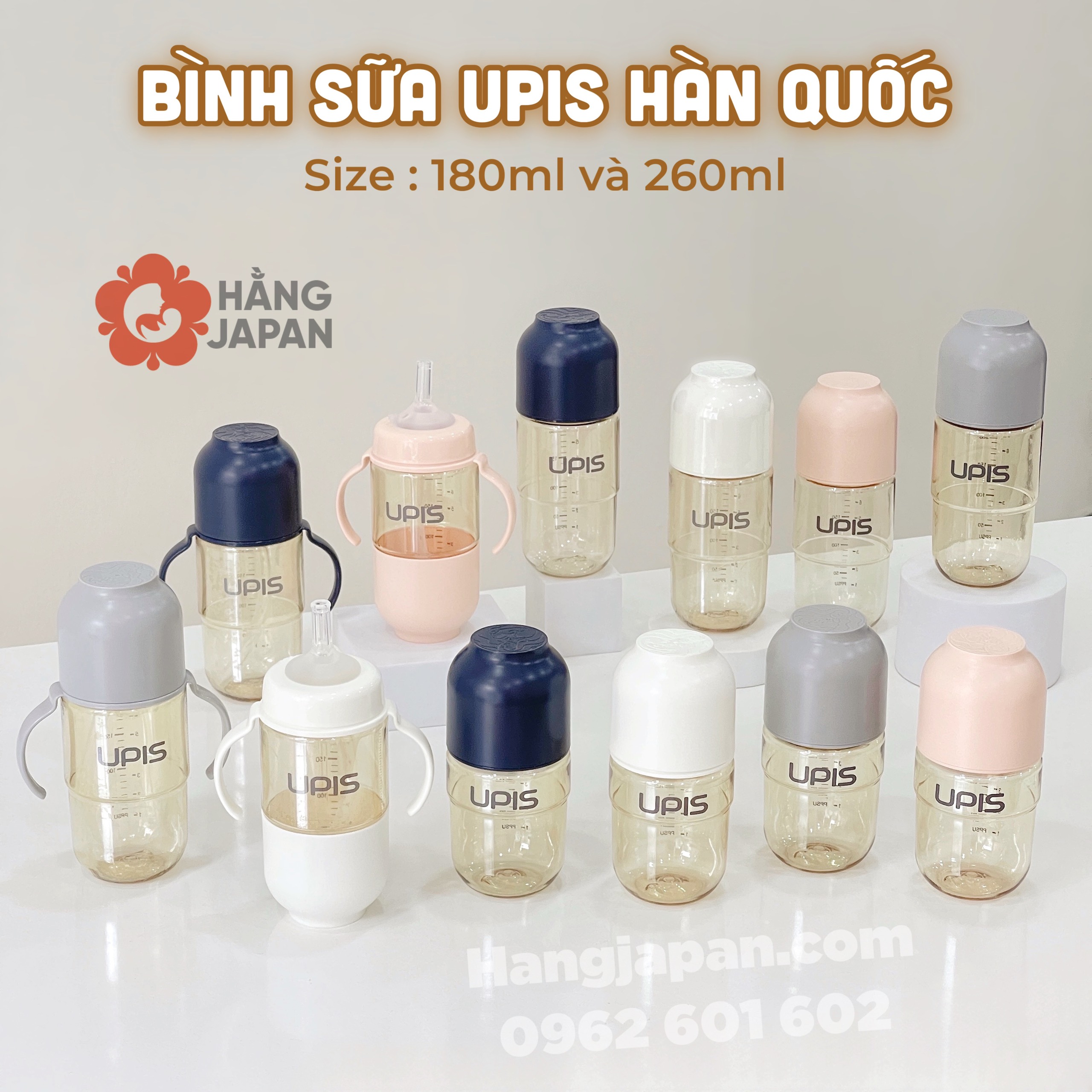 Bình sữa upis ppsu