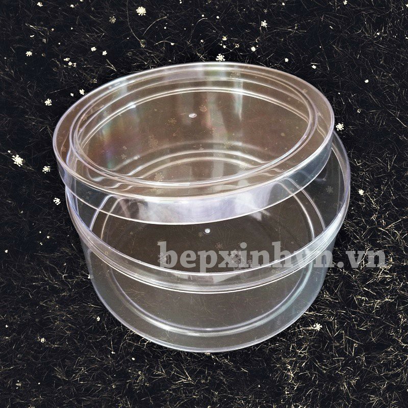 [HCM][Freeship] Combo 30 HỘP NHỰA MICA CỨNG TRÒN (No.127) [11x4cm 330ml]