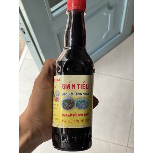 Dấm tiều 500ml - dấm tiều người hoa truyền thống
