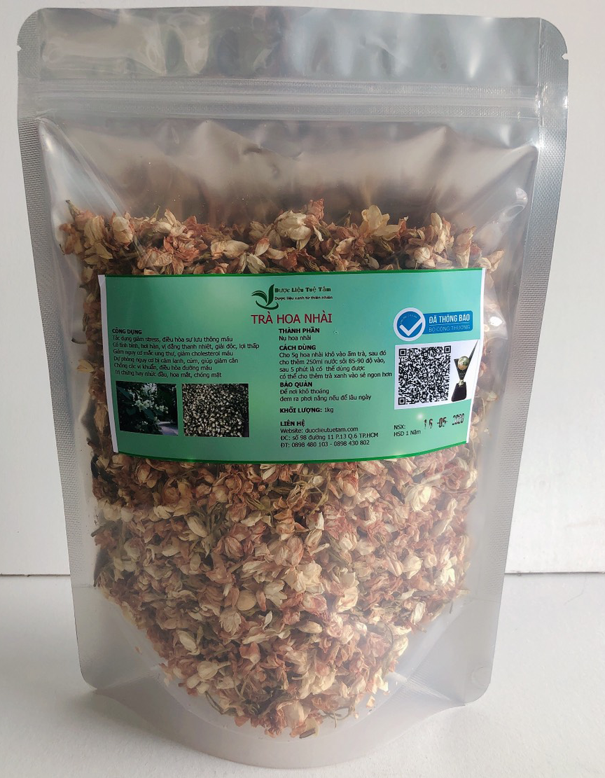 [HCM]200grTrà hoa nhài - LOẠI NGUYÊN BÔNG THƠM NGON