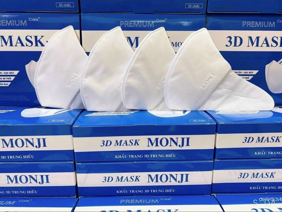 Hong thuy thai lan khẩu trang 3d monji