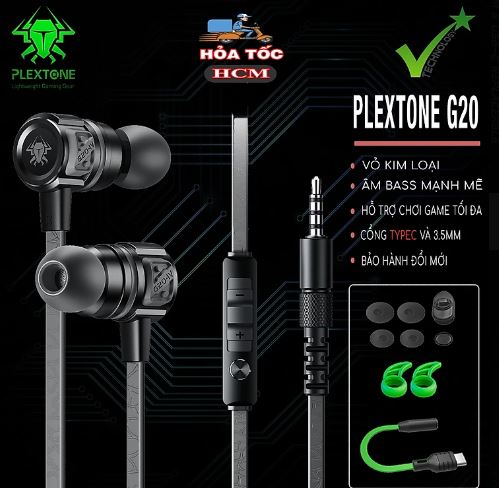 [NEW EDITON] Tai Nghe Gaming Có Mic Plextone G20 New Edition 2021 - Chính Hãng