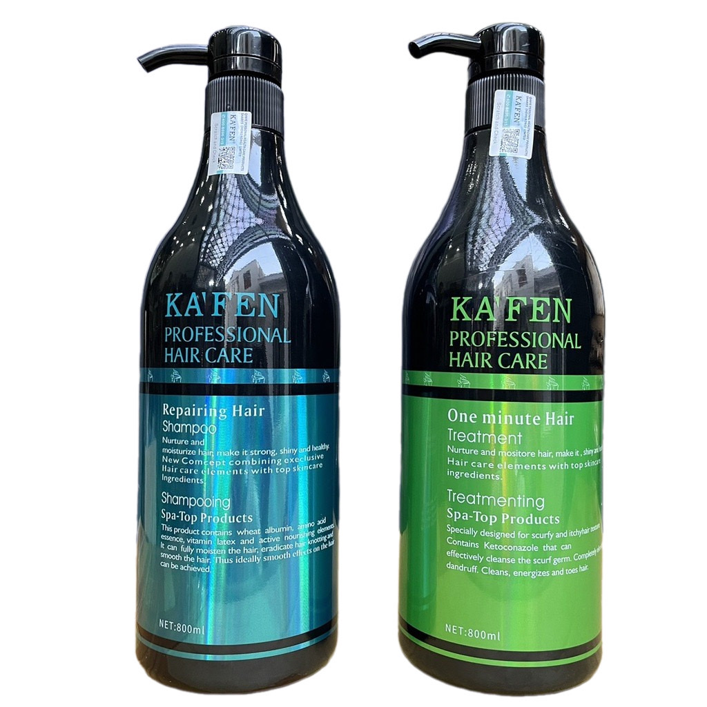 Dầu gội xả hoàn hình Ka'fen Professional Hair Care 800mlx2