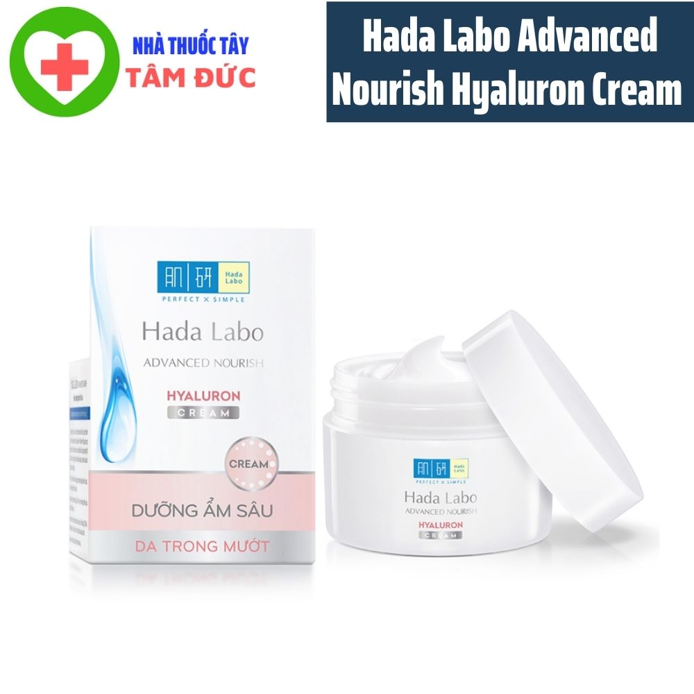 Hada Labo Advanced Nourish Hyaluron Cream - Kem Dưỡng Ẩm Tối Ưu