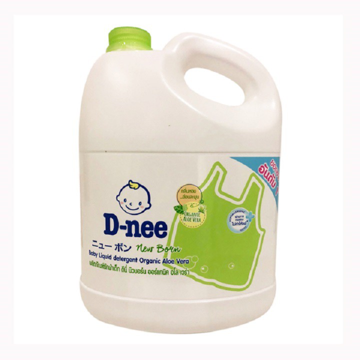 [TEAM ĐẠI THỊNH] 1 Thùng 4 Can Nước Giặt Dnee Thái Lan Chính Hãng 3000ml-Bao Xài