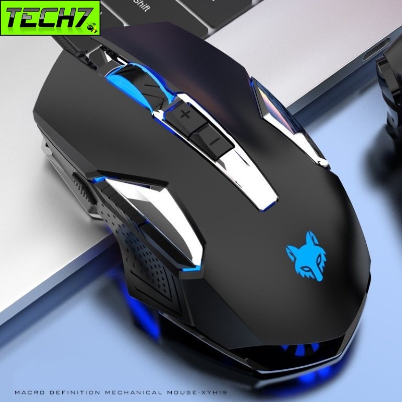 Chuột led rgb 6400 dpi gaming mouse x200 cho máy tính laptop