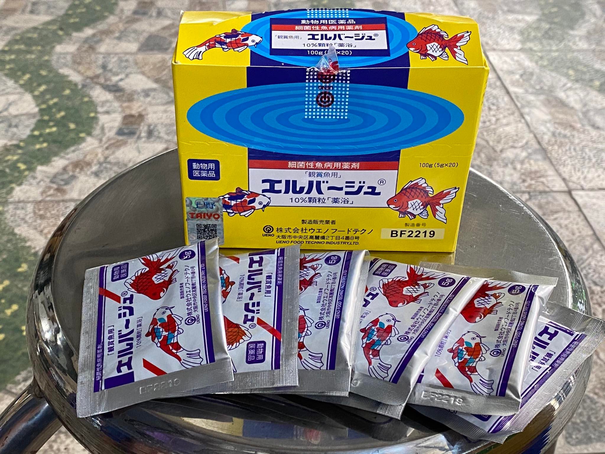 [VITAMIN CHO CÁ] 1 gói Tetra nhật cho mọi loại cá có vấn đề về ngoài da