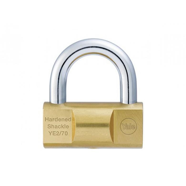 Khóa bấm thân đồng 80mm yale ye2/80/138/1, hàng nhập khẩu bảo hành 02 năm