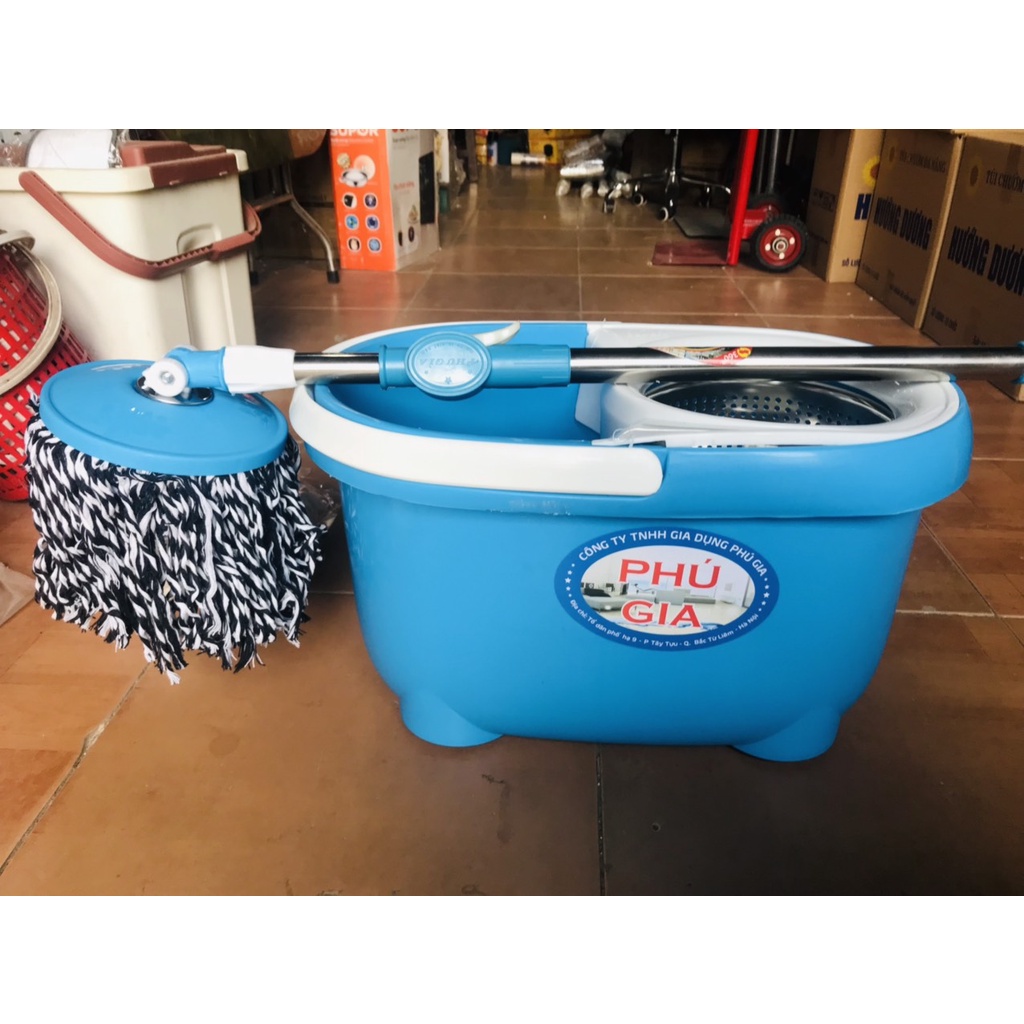 Bộ chổi lau nhà 360 độ phú gia