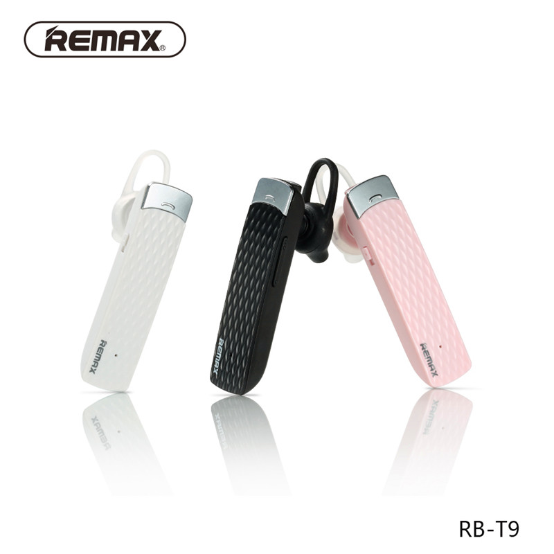 Tai nghe Bluetooth Remax RB-T9 HD Voice V4.1 thời gian đàm thoại 8h bảo hành 12 tháng