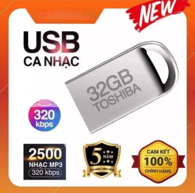 USB nhạc oto ô tô gồm 2500 bài hát các thể loại nhạc Trữ tình, nhạc trẻ, nhac Bolero, nhạc Remix, Nh