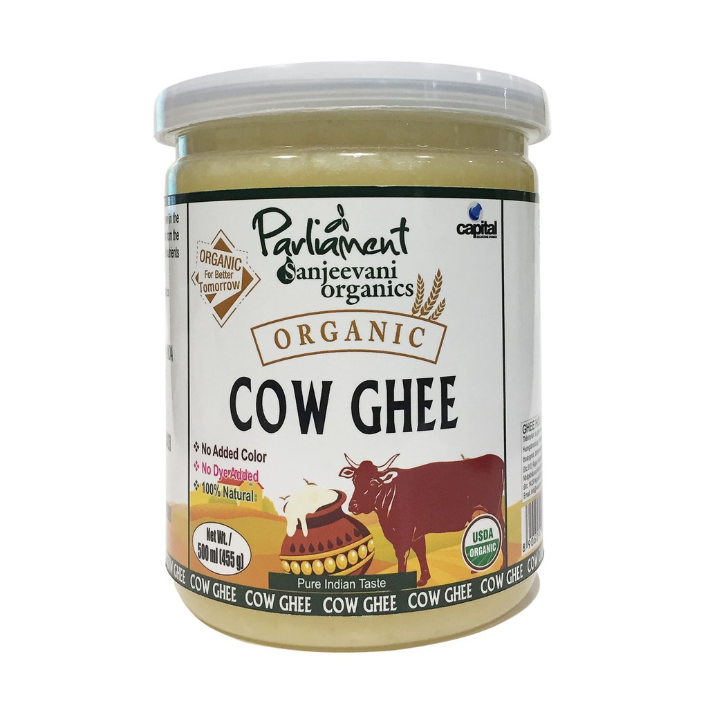 Bơ Ghee hữu cơ Parliament 500ml