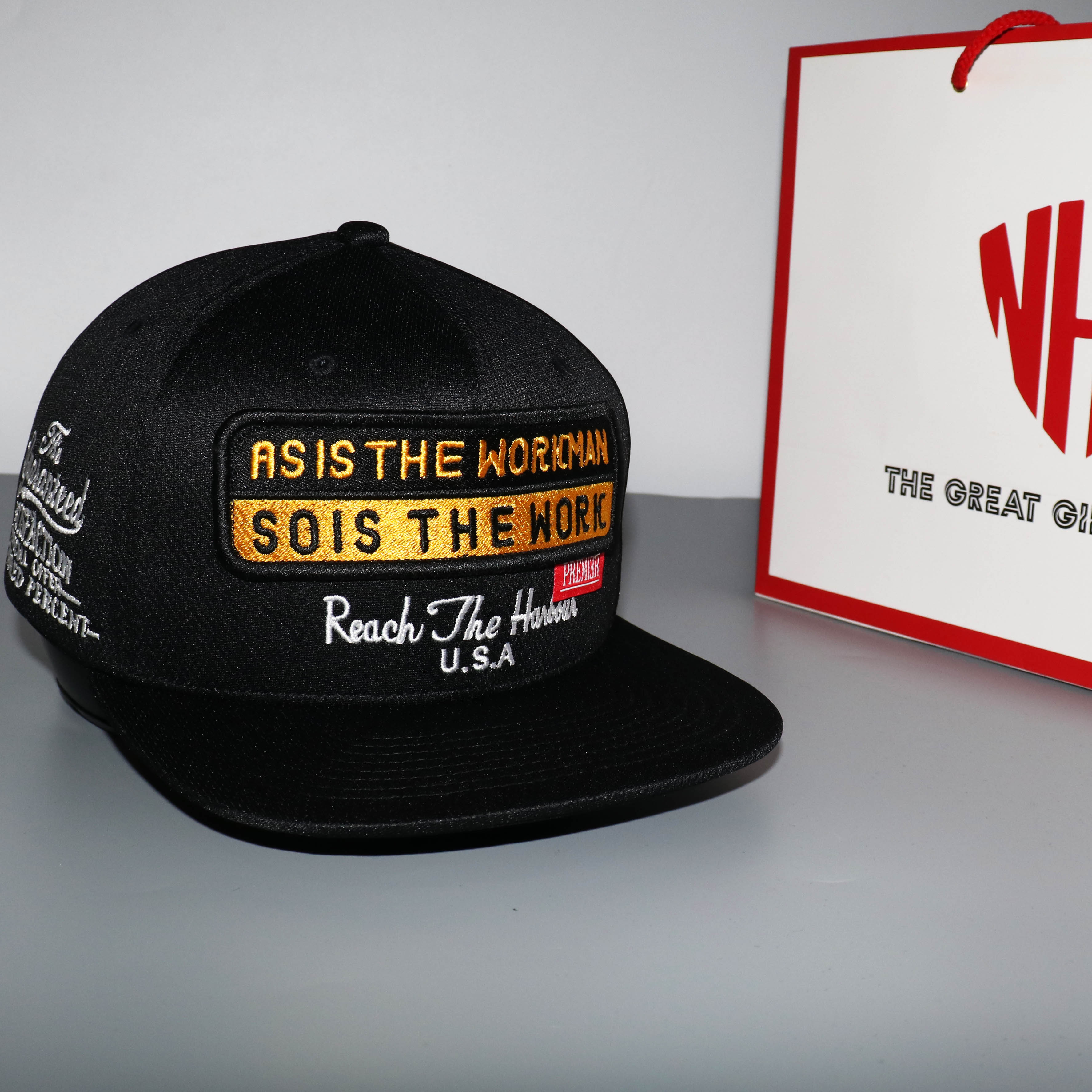Nón snapback nhs sw002 tuyệt đỉnh thêu 3d .