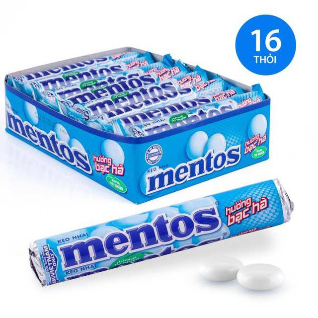 Kẹo mentos bạc hà