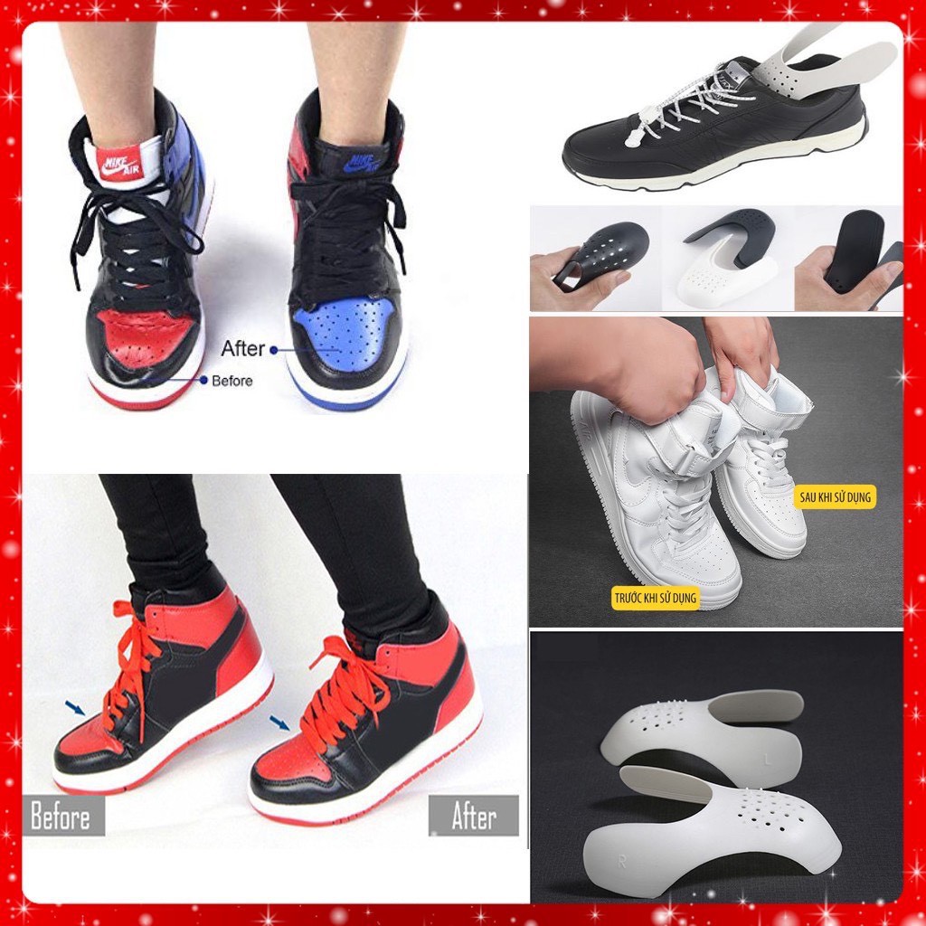 Chống nhăn mũi giày thể thao, giày da, khiên chống nhăn mũi giày Shoe Shield 0100