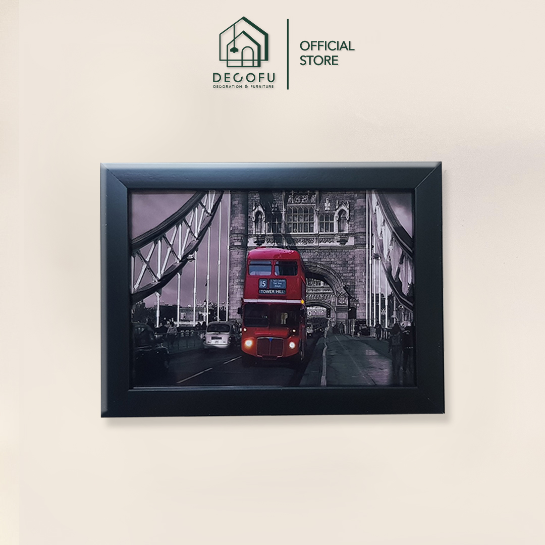 Khung ảnh a5 decofu, khung hình treo tường 15x21