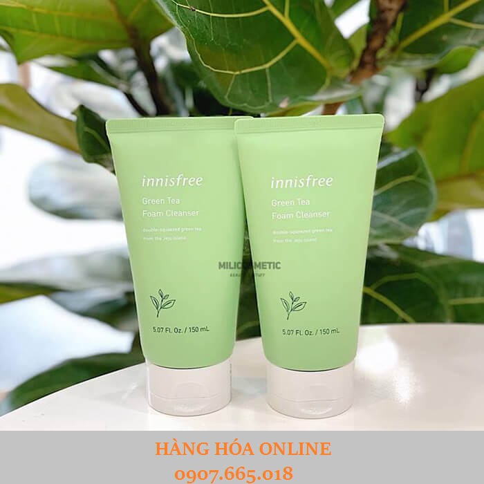 Sữa Rửa Mặt Trà Xanh Innisfree Green Tea Foam Cleanser - 80ml