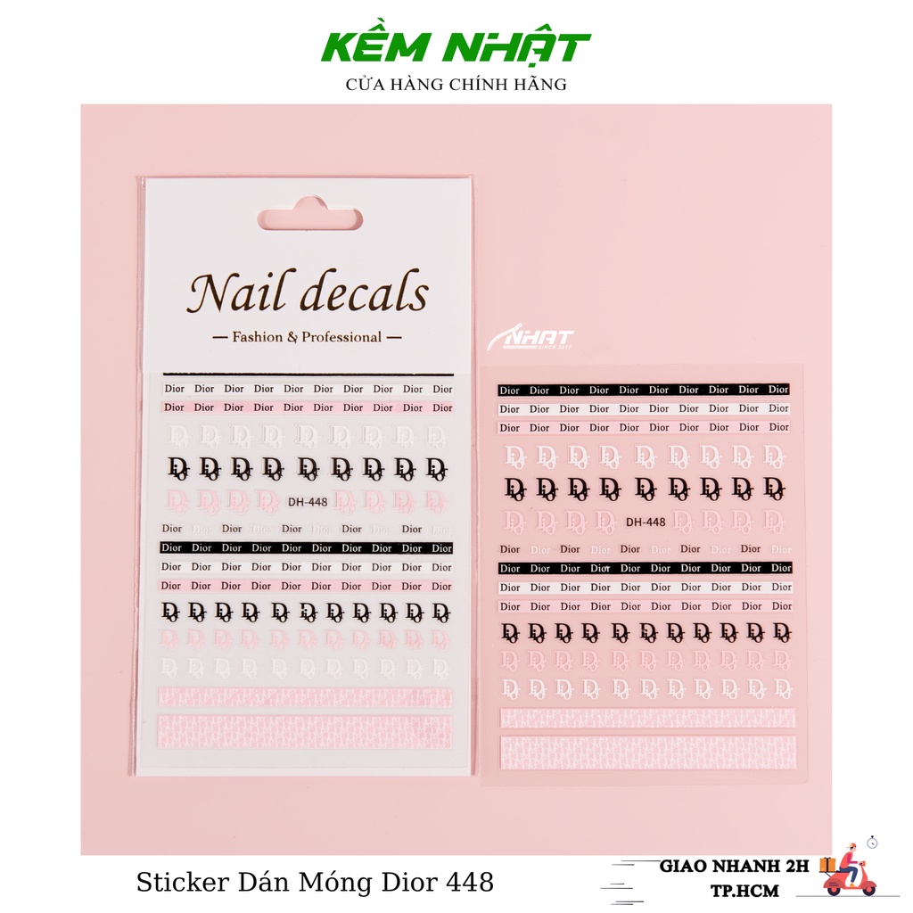 Sticker dán móng năm 2023 - cập nhật thường xuyên