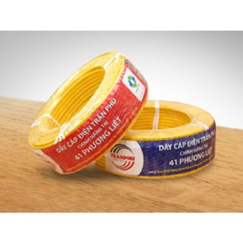 Combo 10 MÉT Dây điện Trần Phú Phương Liệt lõi đôi bằng đồng các loại từ 6mm-0.75mm