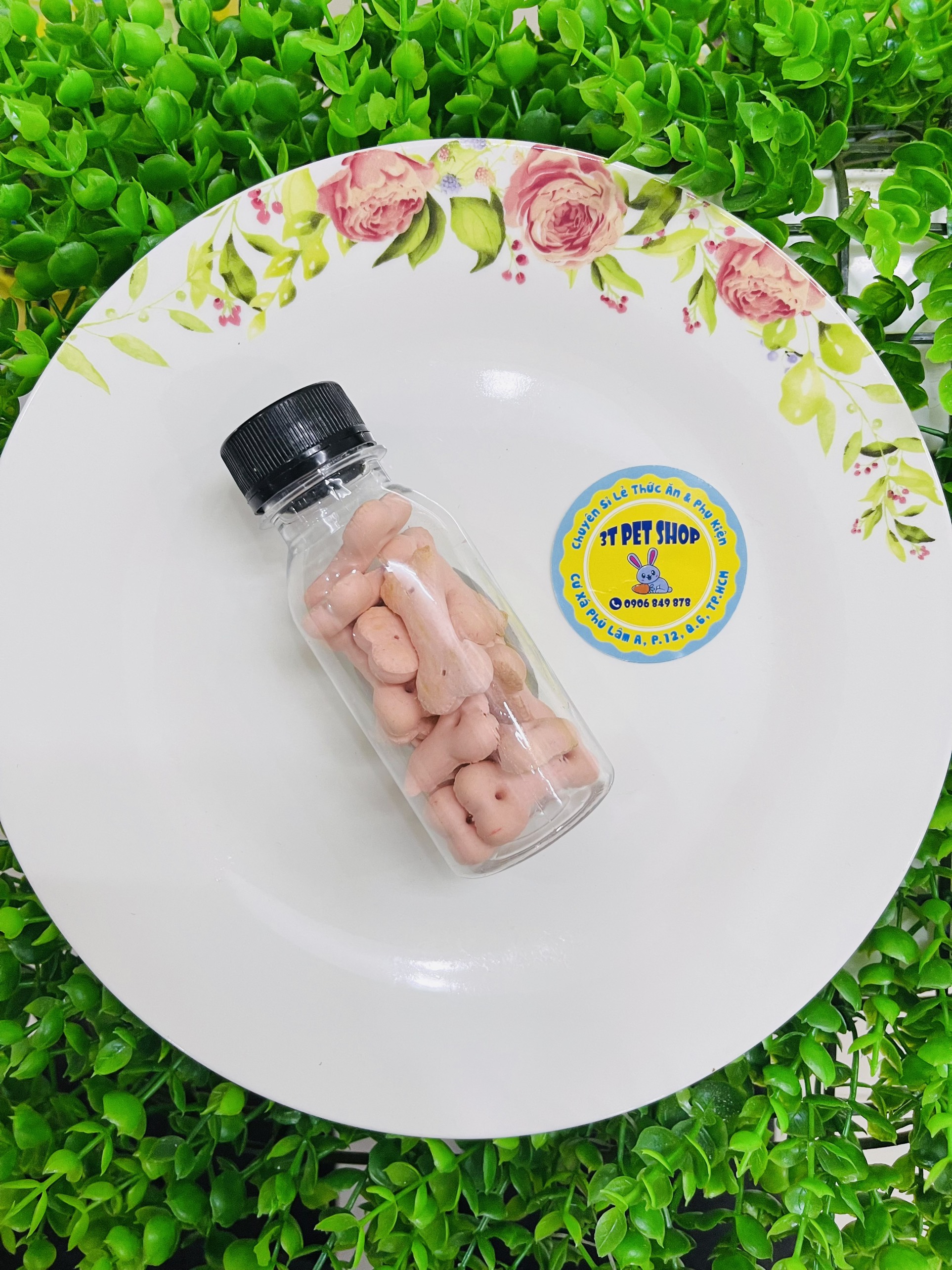 BÁNH SỮA CANXI ( BÁNH THƯỞNG CANXI CHO HAMSTER, MÈO, CHÓ, SÓC )