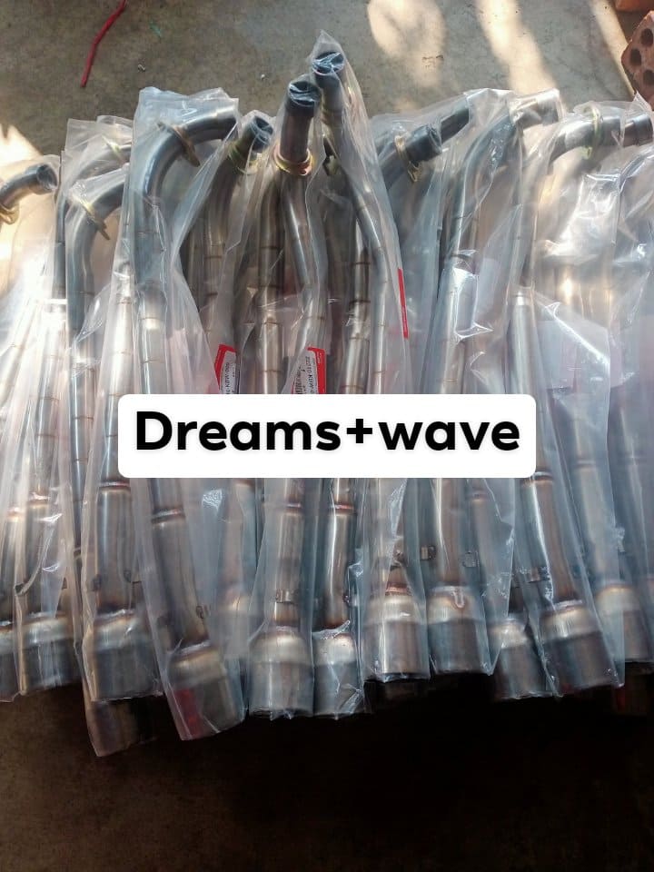 Cổ pô độ các dòng xe máy  sirius,wave dream.wave 110 .exciter 135-150-winner.