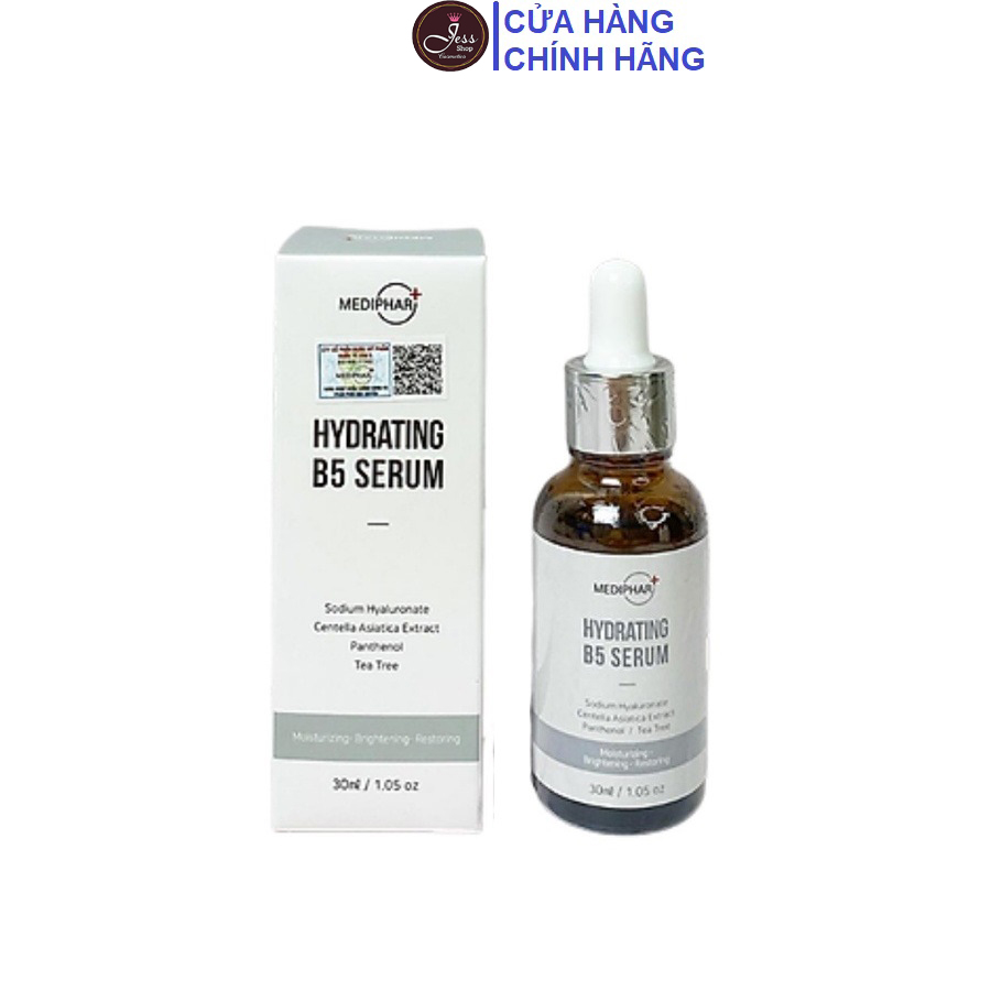 Tinh chất cấp ẩm phục hồi da mediphar+ hydrating b5 serum 30ml
