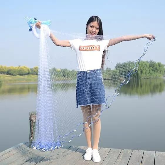 Chài cước rút tàng hình Thái Lan cao cấp, chài đánh cá - Cam kết bảo hành đổi trả trong 2 tuần đầu