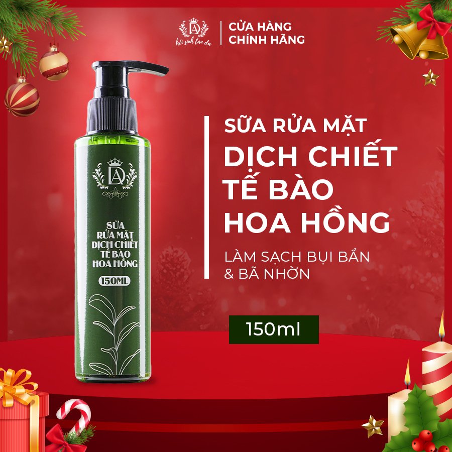 Sữa rửa mặt danh cho da dầu mụn Dr.Ánh, sữa rửa mặt dịu nhẹ từ nhiên nhiên kiềm dầu dưỡng mụn cho da - 150ml