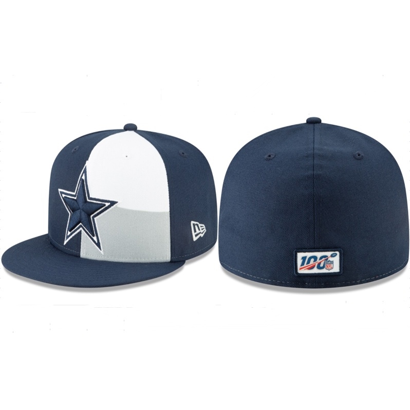 Top-quality N.fl Dallas Cowboys Fitted Hat Plain Cap Sunscreen Cap Street Fashion Hat Cap Men Cap Running Cap Outdoor Cap