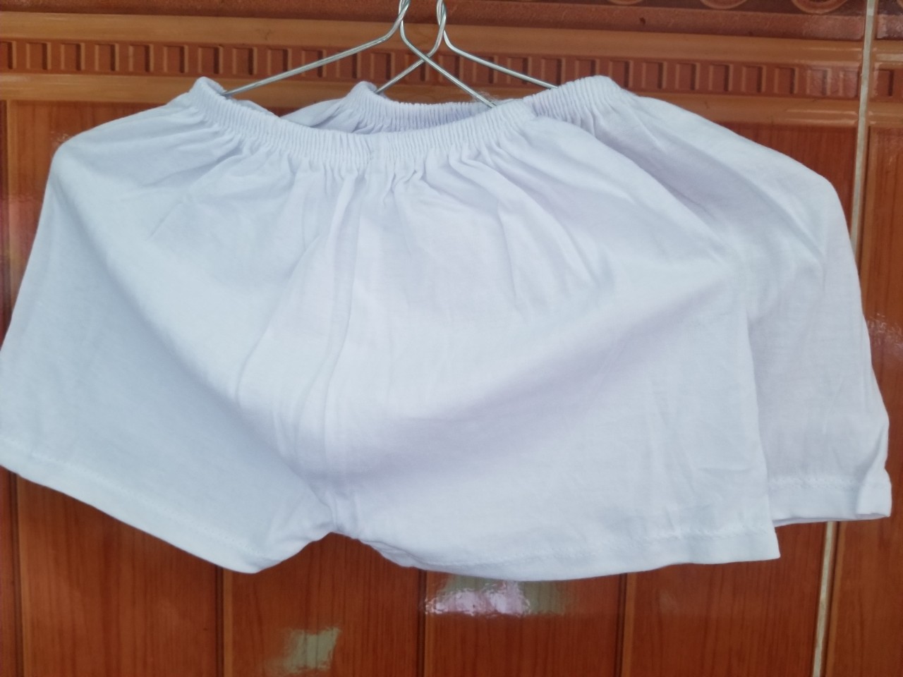 Combo 5 cái, 1 cái quần đùi Bosini trắng dày cho bé 3 đến 11kg