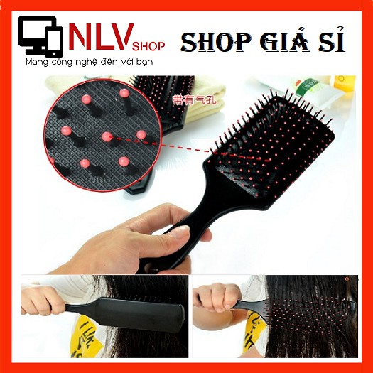 Nlvshop - ⚡ lược chải tóc bản lớn gỡ tóc rối ⚡