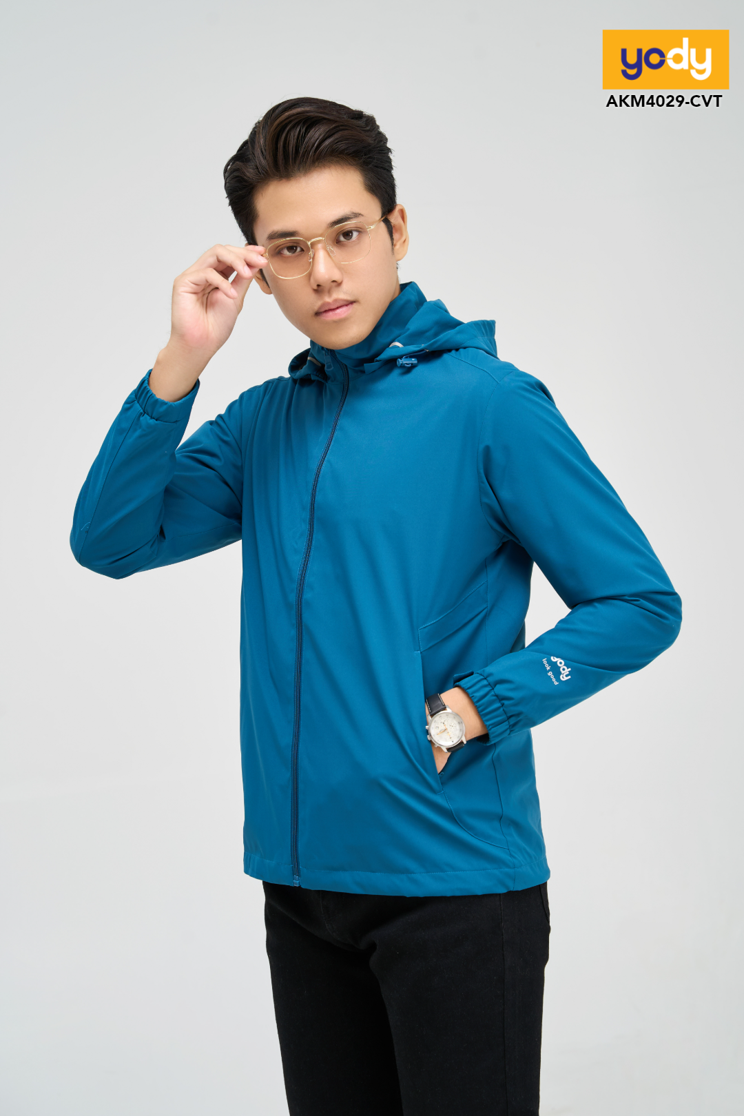 Áo Khoác Gió Thể Thao Nam Yody Chính Hãng chất vải cao cấp, cản bụi, cản gió AKM 4029
