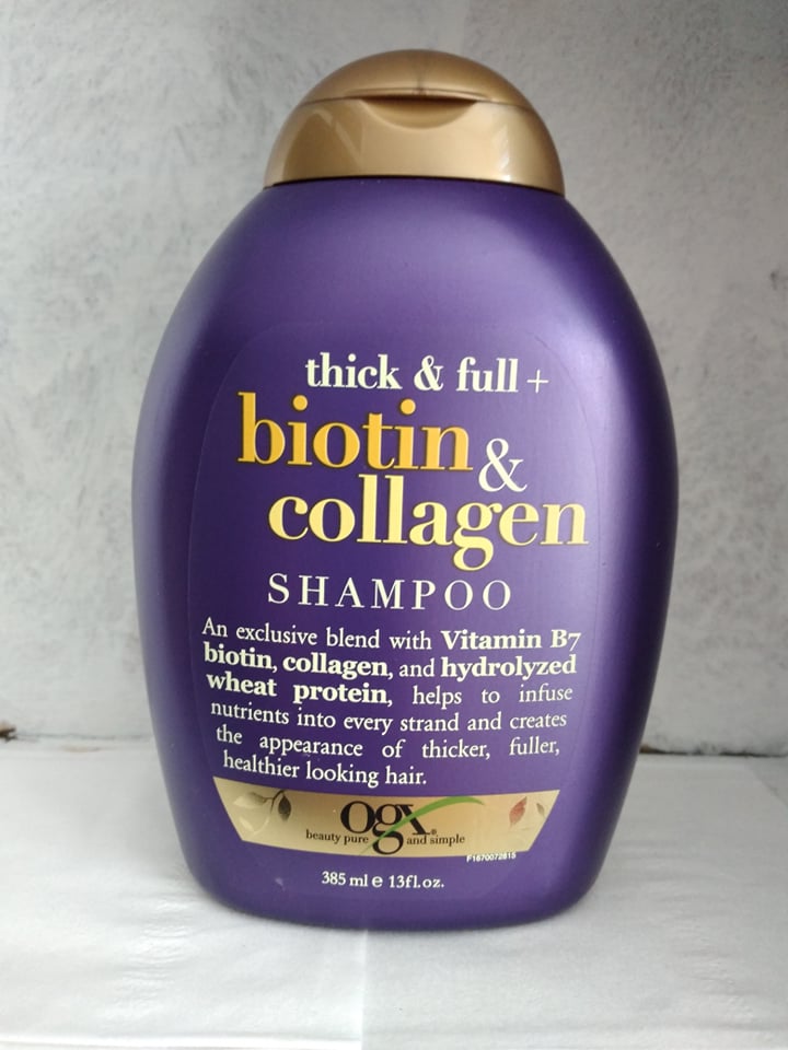 [HCM]Dầu gội Thick & Full Biotin & Collagen OGX 385 ml