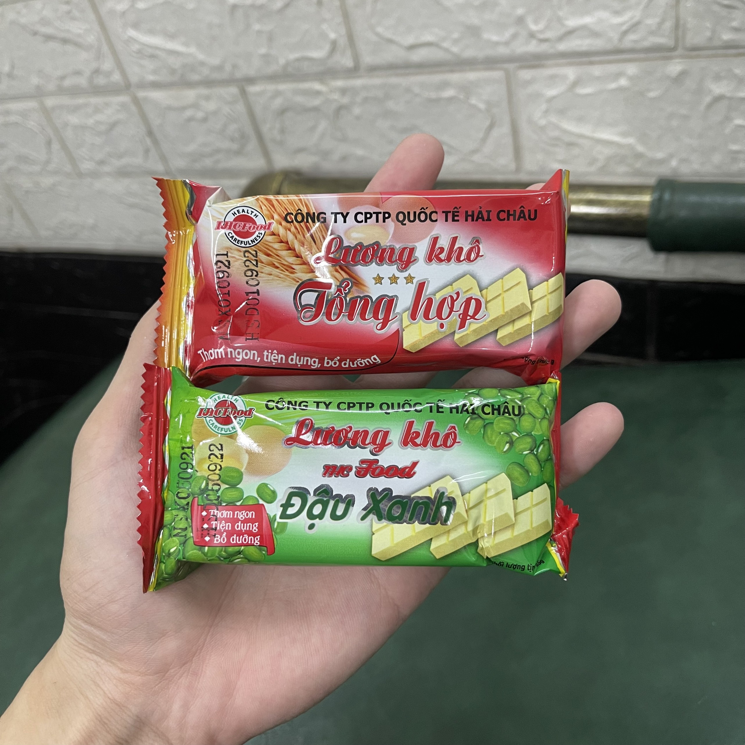 Lương khô hải châu tổng hợp , đậu xanh