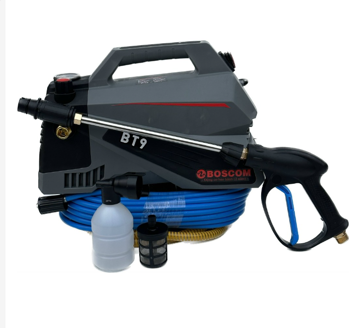 Máy rửa xe chỉnh áp boscom bt9 3000w