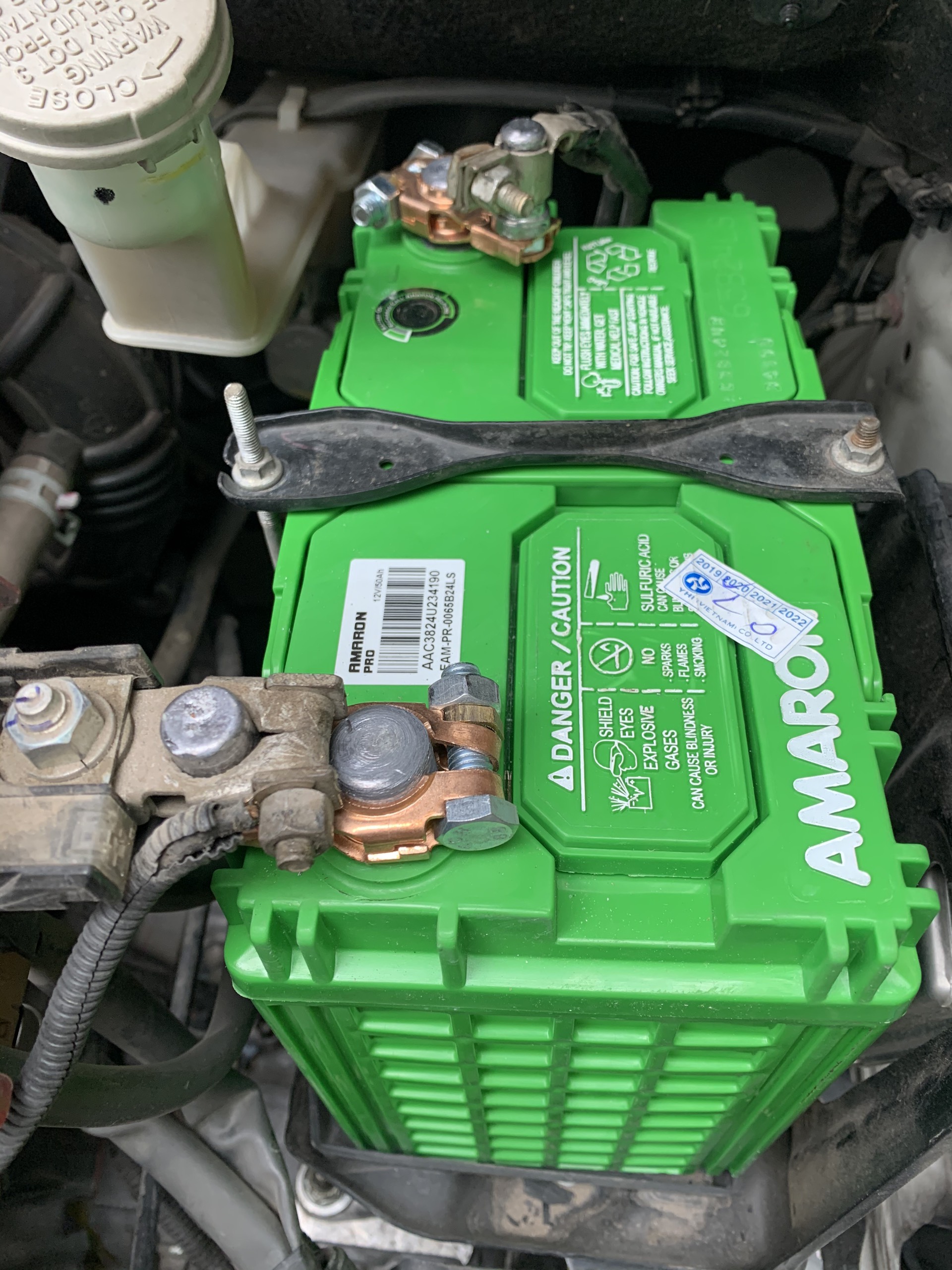 Độ cọc ắc quy từ to sang bé như zin