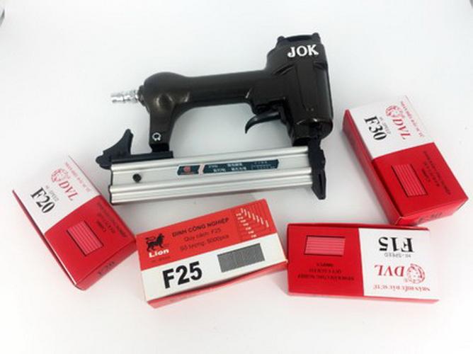 Máy bắn đinh thẳng jok f30 x tặng kèm hộp đinh dvl 30