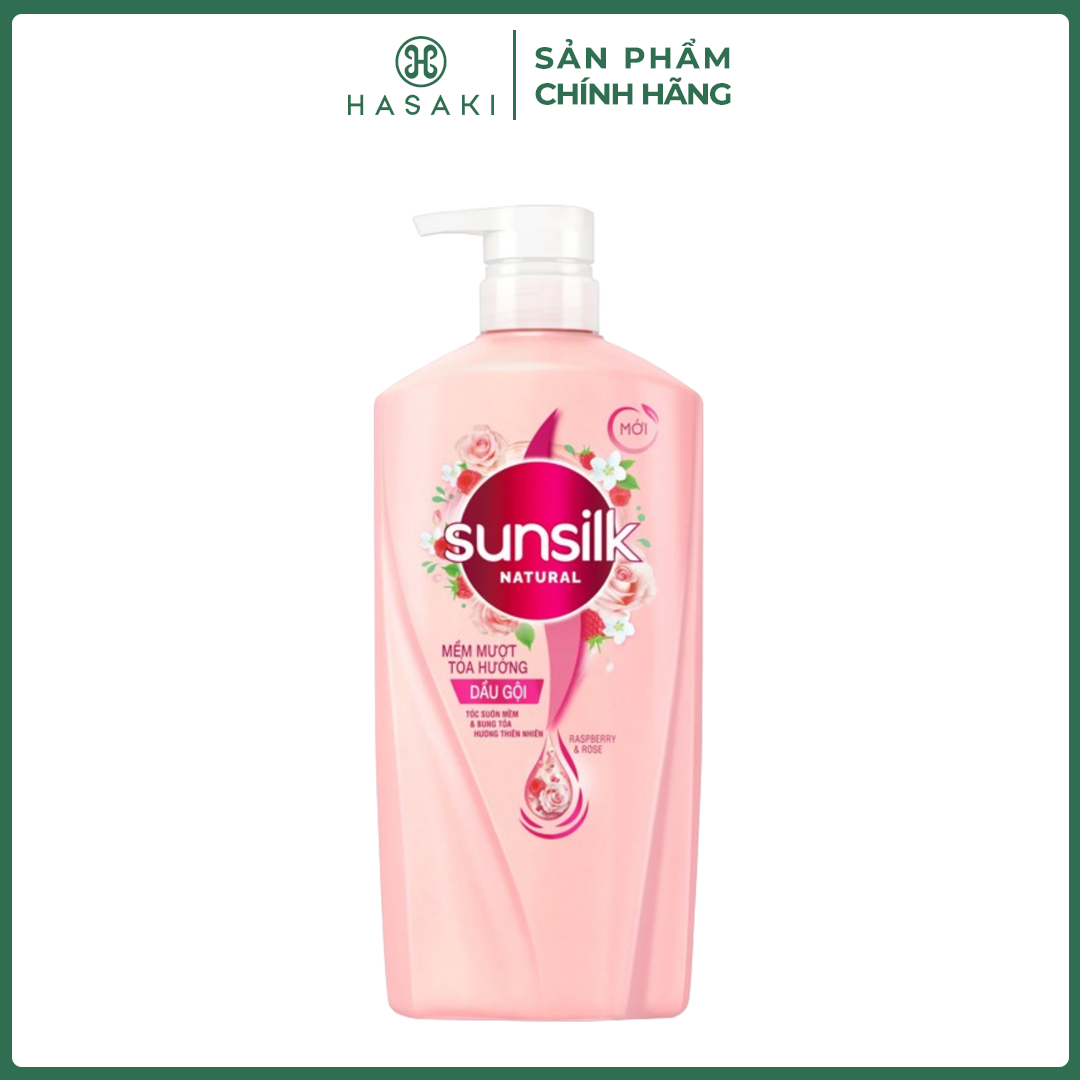 Dầu Gội Sunsilk Natural Mềm Mượt Tỏa Hương 650g Hasaki Sản Phẩm Chính Hãng