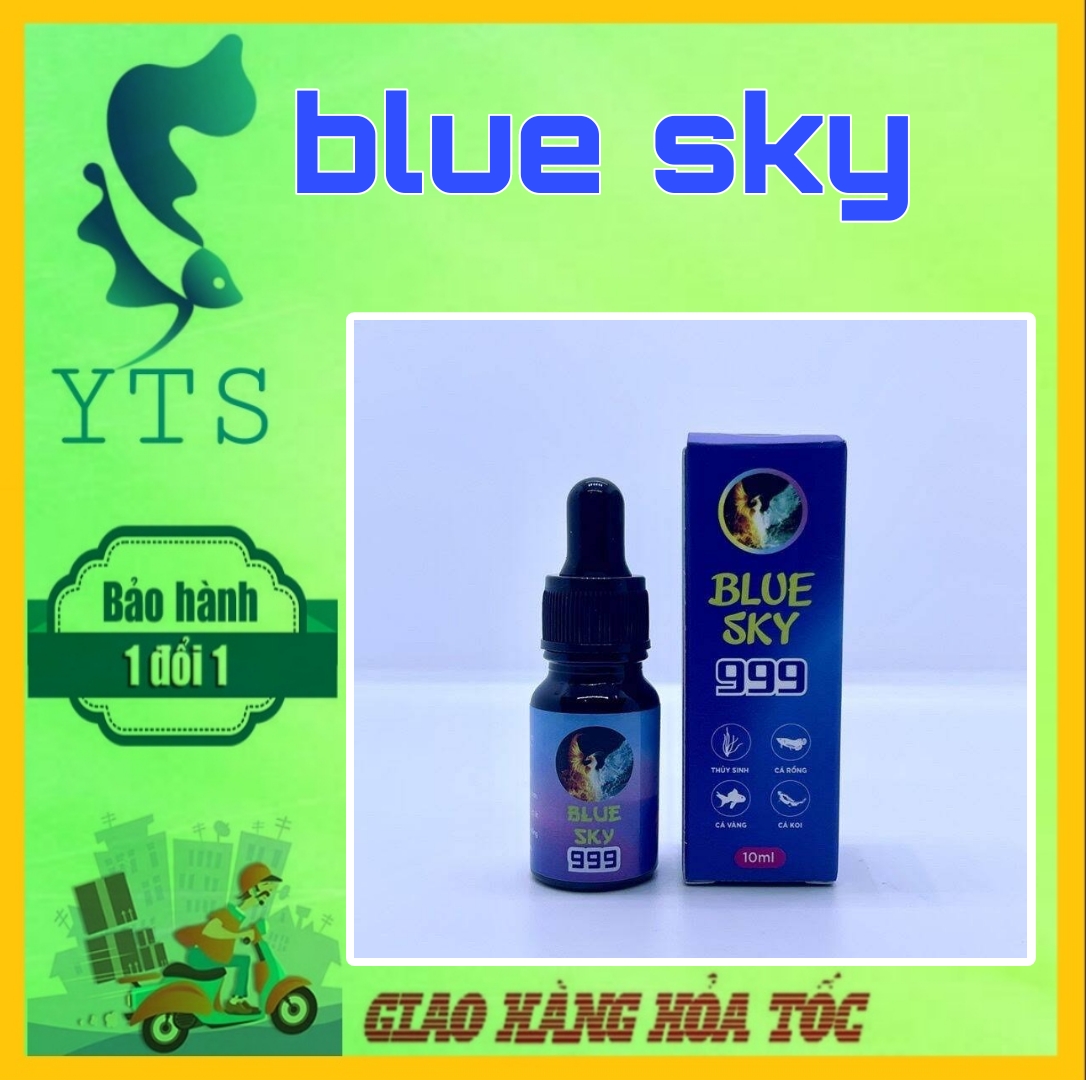 Blue sky 999 thần dược cá cảnh giúp trị bệnh nấm trắng, túm lắc ở cá 7 màu