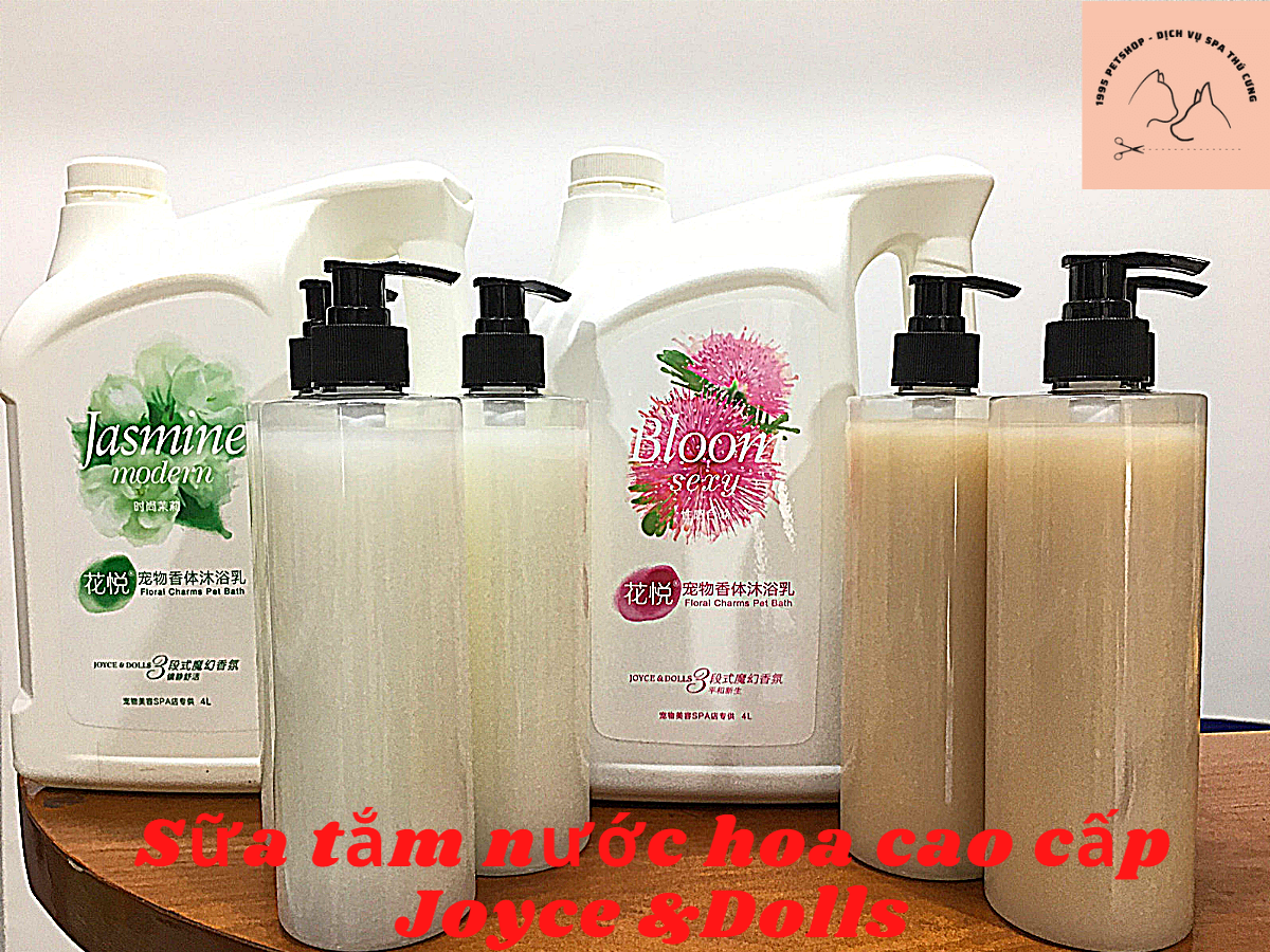 Sữa tắm nước hoa cao cấp Joyce & Dolls - Sữa tắm chó mèo