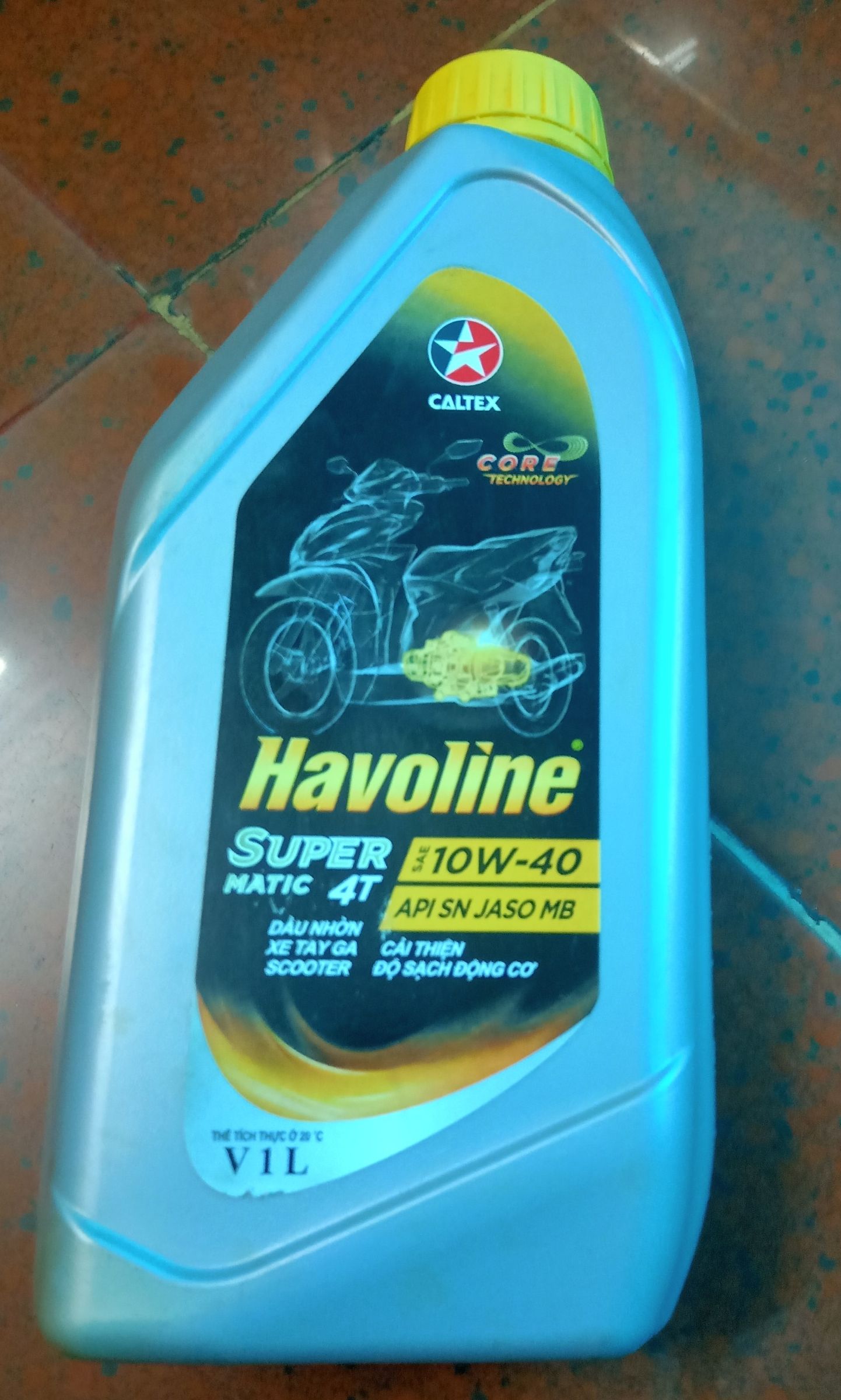 Dầu Nhớt xe tay ga 0.8L-1L Caltex Havoline 10W40
