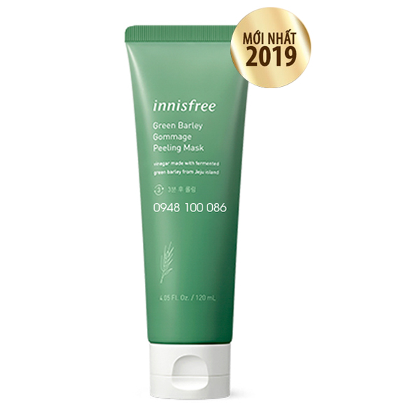 Tẩy da chết innisfree green barley gommage peeling mask 120ml