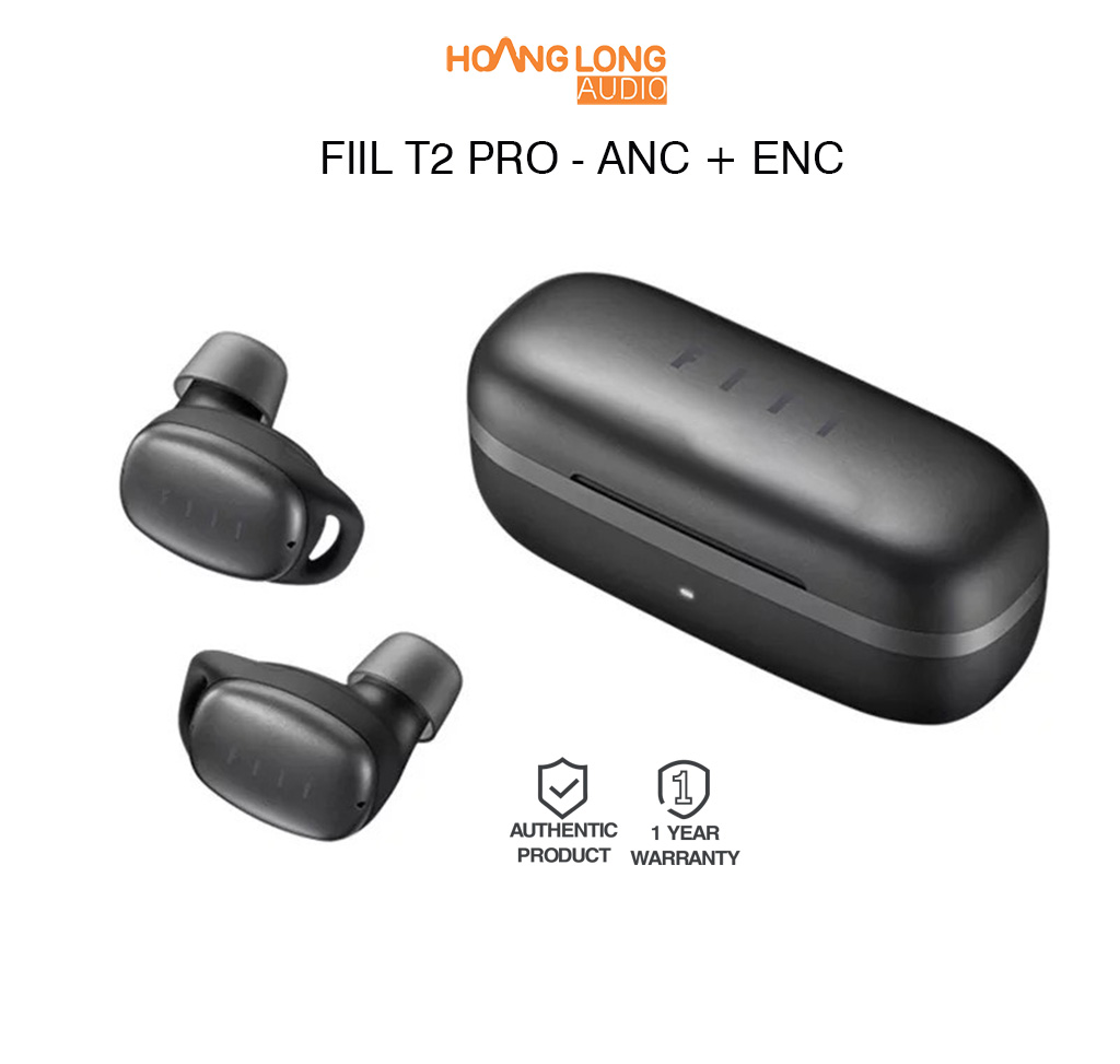 Tai nghe FIIL T2 Pro bluetooth V5.2 có ANC ENC chính hãng bảo hành 12 tháng