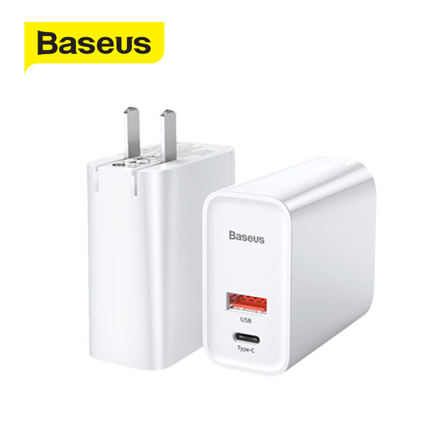 Cốc sạc nhanh đa năng Speed Dual Quick charger 30W (USB QC 3.0 + Type C Power Delivery)