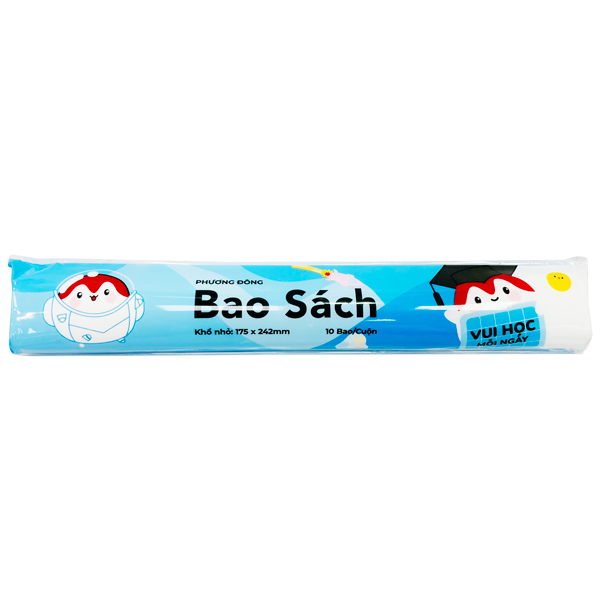 Fahasa - Cuộn Bao Sách Nylon TP (10 Tờ/Cuộn)