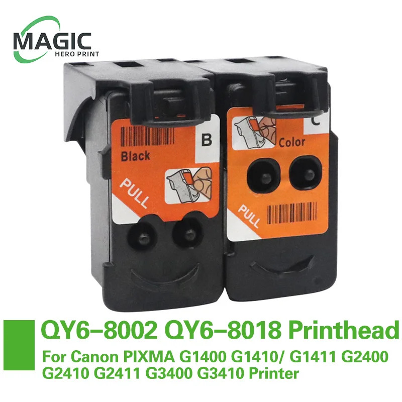 QY6-8002 QY6-8018 đầu in ca91 ca92 đầu in cho máy in Canon pixma g1400 g1410/g1411 g2400 G2410 g2411 g3400 g3410