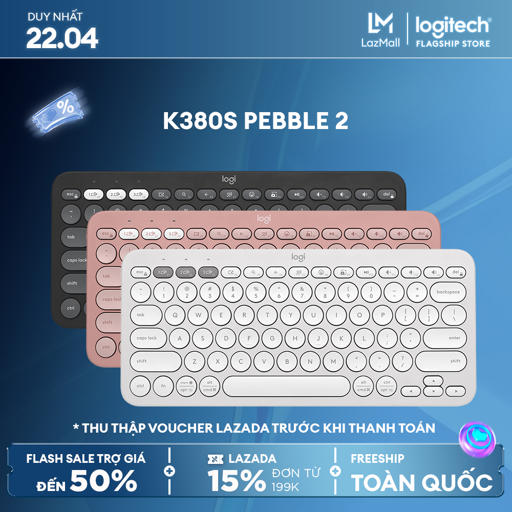 Logitech Pebble 2 K380S Wireless Keyboard