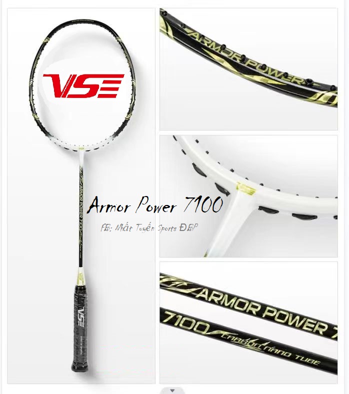 Vợt cầu lông venson vs armor power 7100